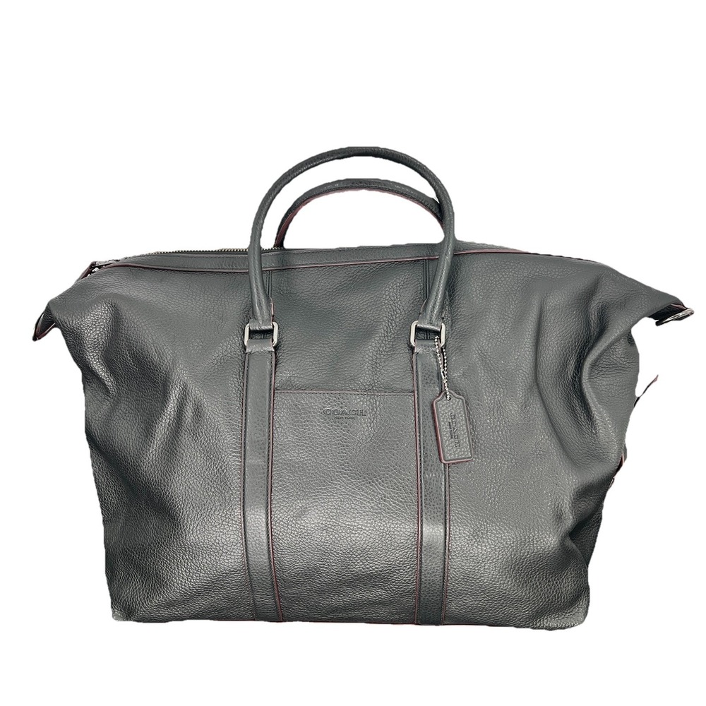 Coach Black Pebble Leather‎ Trekker Interior Patch Design